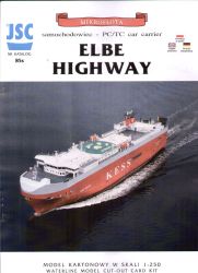 Spezialtransportschiff Elbe Highway inkl. LC-Detailsatz 1:250 übersetzt