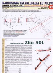 Sportflugzeug ZLIN 50L (1990er) 1:50