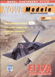 Stealth Fighter Lockheed F-117A (März 1999, Jugoslawien) 1:33
