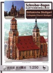 Stiftkirche Stuttgart 1:250 deutsche Anleitung