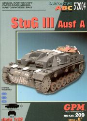 Sturmgeschütz StuG III Ausf.A 1:25 übersetzt