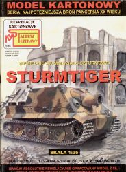 Sturmpanzer VI (Sturmmörser, Panzermörser, Sturmtiger) 1:25 ANGEBOT