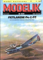 Sturzbomber Petlakow Pe-2 FT sowjetischer Frontfliegerkräfte 1:33 Offsetdruck, ANGEBOT