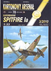 Supermarine Spitfire Ia gefl. Sgn Ldr Adolph "Sailor" Malan 1:33