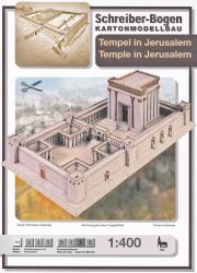 Tempel in Jerusalem zur Zeit Jesu 1:250 deutsche Anleitung