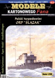 Torpedoboot ORP Slazak (ex.A-59, Vulcan-Werft/Stettin 1917)1:200 ANGEBOT