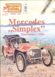 Tourenwagen Mercedes Simplex (1904) 1:25 übersetzt