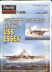 Träger USS Essex CV-9 (04.-11.1944) 1:300 Erstausgabe übersetzt