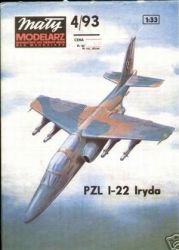 Trainer PZL I-22 Iryda (1990er) 1:33 übersetzt, ANGEBOT