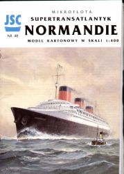 Transatlantikliner Normandie (1936) 1:400 (Erstausgabe)