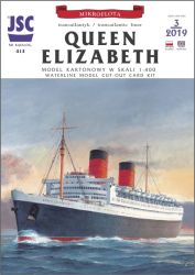 Transatlantikliner RMS Queen Elizabeth (1950) 1:400