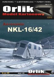 Transport-Motorschlitten NKL-16/42 mit Propellerantrieb 1:25
