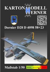 Transport- und Verbindungsflugzeug Dornier Do-28D Skyversant 1:50 deutsche Anleitung
