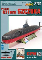 U-Boot Projekt 671 RTM Szczuka (Victor VIII) 1:200