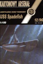 U-Boot USS Spadefish SS 411 (Balao-Class) 1944 1:100 übersetzt
