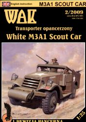 US-Aufklärungs-Panzerwagen White M3A1 Scout Car 1:25