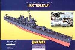 US-Schwerkreuzer USS Helena CL 50 (1942) 1:200 inkl.Spanten