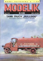US-Tank-Truck Bulldog (1926) akribisch und dekorativ!