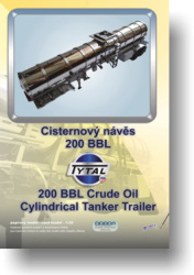 US-Tankauflieger 200 BBL Crude Oil 1:32