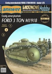 US-amerikanischer Leichtpanzer Ford 3Tonnen M1918 1:25