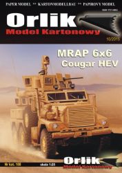 US-amerikanischer MRAP-Panzerwagen Cougar HEV 6x6 1:25 extrem