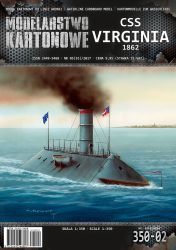 US-amerikanischer Panzerschiff CSS Virginia (1862) 1:350