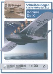 Verkehrsflugschiff Dornier Do X (1930) 1:100 deutsche Anleitung (718)