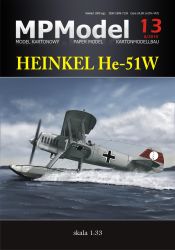 Wasserflugzeug Heinkel He-51W (1936) 1:33