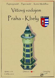 Wasserturm Praha-Kbely aus dem 19. Jh. 1:150