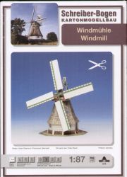 Windmühle 1:87 (H0) deutsche Anleitung