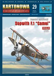 britisches Jagdflugzeug Sopwith F.1 Camel (1920) 1:33 extrempräzise