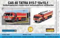 schwerer Tanklöschfahrzeug Tatra 815-7 Force 10x10.1 mit Wassertank CV-40-21000-S3 1:100