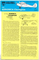 Leichtflugzeug Aeronca „Champion“ 1:24