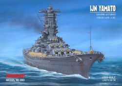 japanisches Superpanzerschiff IJN Yamato 1:200 extrempräzise²