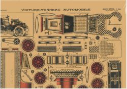 Voiture - Tonneau automobile, Originalausgabe aus dem Jahr 1904