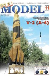 ballistische Boden-Boden-Rakete V2 (Aggregat 4 (A4)) 1:33