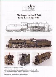 bayerische Lokomotive S 3/6 1:45 deutsche Anleitung