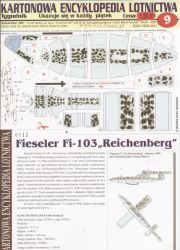 bemannter Raketenflugzeug Fieseler Fi-103 Reichenberg 1:50
