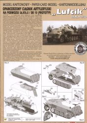bepanzerter Artillerieschlepper Sd.Kfz.8 / DB 10 (Prototyp) 1:50 ANGEBOT