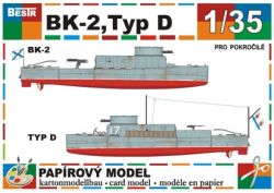 zwei russische Flussmonitore BK-2 und BK-2 Typ D 1:35 gealterte Farbgebung