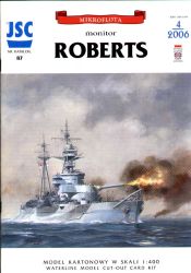britischer Monitor HMS Roberts (1944)  1:400