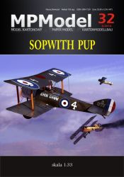 britisches Jagdflugzeug Sopwith Pup "Chin Chow" (1917) 1:33