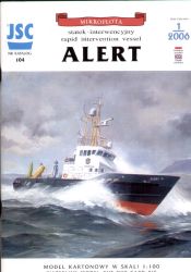 britisches Katastrophen- und Havarieabsicherungsboot Alert 1:100
