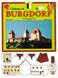 Schloss Burgdorf aus dem 11. Jh. Kanton Bern / Schweiz 1:300