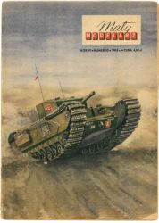 britischer schwerer Infanteriepanzer CHURCHILL Mk. III 1:40 Originalausgabe MM Nr. 10/1963