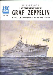 deutscher Träger Graf Zeppelin 1:400 (Erstauflage)