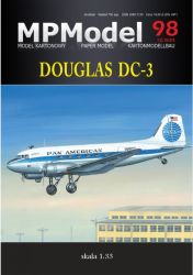 Passagierflugzeug Douglas DC-3 „Clipperle“ 912 der Pan American 1:33 präzise