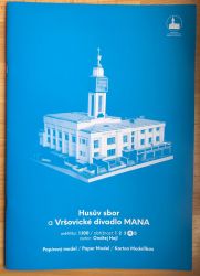 ein Bauwerk mit einer hussitischen Kirche und dem Theater MANA (Prager Stadtteil Vršovice, 1930) 1:100