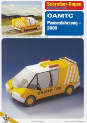 ein imaginäres Pannenfahrzeug 2000 des ÖAMTC 1:25 deutsche Anleitung, ANGEBOT