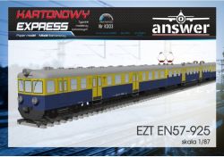 dreiteiliger elektrischer Triebzug der Polnischen Staatsbahnen PKP EN 57-925 1:87 (H0)